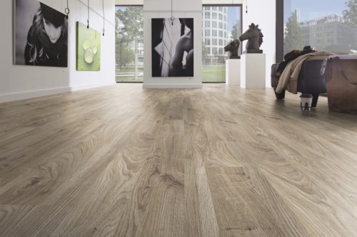 Kibo Bézs Tölgy laminált padló 12mm/Ac5/33 kopásállóság, fózolt - 3081