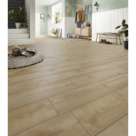   Grottino Beige vízálló laminált padló 8mm/Ac5/33 kopásállóság, fózolt - 80031