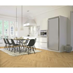   Beryl Oak vízálló halszálkás laminált padló 14mm vastag/Ac5/33 kopásállóság, fózolt - 80891