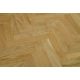 Kocsányos tölgy standard osztályzatú csaphornyos faparketta 400x45x22 mm vastag