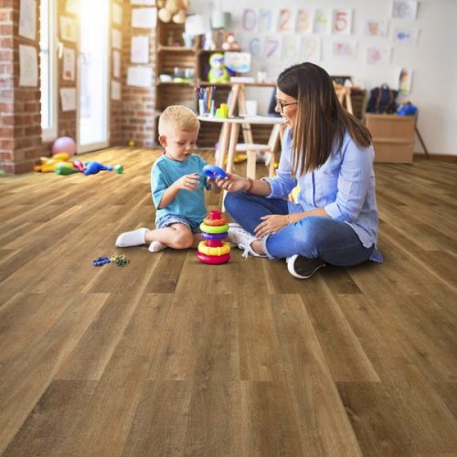 Tully SPC famintás vízálló klikkes padló, 5mm/ac3/31 kopásállóság