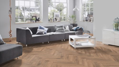 Historic Oak halszálkamintás laminált padló 8mm/Ac5/32 kopásállóság fózolt - 5947
