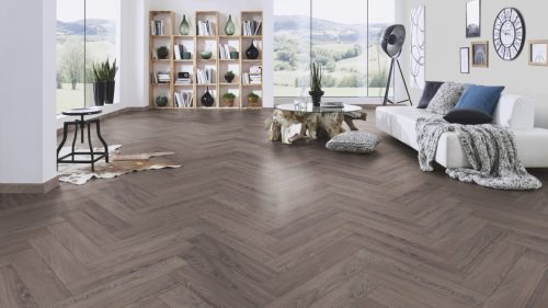 Rutherford Oak halszálkamintás laminált padló 8mm/Ac5/32 kopásállóság fózolt - K488