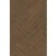 Dark Montanara Oak halszálkamintás laminált padló 8mm/Ac5/32 kopásállóság fózolt - K849