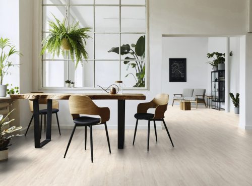 Umbria Travertin járólapmintás vízálló laminált padló 8mm/Ac5/33 kopásállóság, fózolt - K2755 kőmintás
