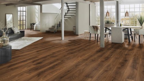 Bourbon Hills Oak vízálló laminált padló 7mm/Ac4/32 kopásállóság, fózolt, integrált alátéttel - k489