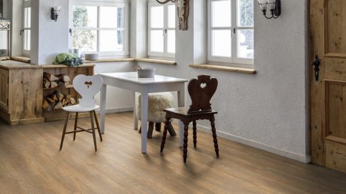 Woodstyle tölgy laminált padló 8mm/Ac4/32 kopásállóság, fózolt, széles panel - k2221