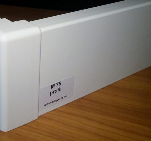 Magyar fehér szegélyléc - M75