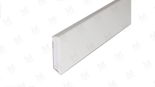 MMDL45 50x10mm padlószegély, fehér színben