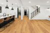 Natural Red Oak magasfényű laminált padló 8,5mm/Ac5/33 kopásállóság, integrált alátéttel - O980