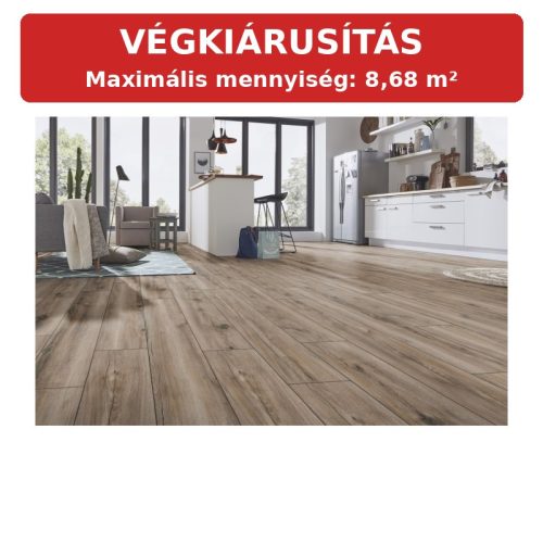 Nebraska tölgy laminált padló 12mm/Ac5/33 kopásállóság, fózolt - 1209 - 8,68nm van