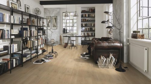Plain Oak Beige vízálló klikkes vinyl padló - RLC281WL