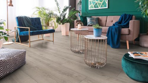 Luxor ezüst tölgy fózolt laminált padló 8mm/Ac5/33 kopásállóság, széles panel - Rv820