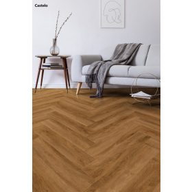   Castello halszálka Weninger klikkes spc/vinyl vízálló padló, 4mm vastag/Ac5/33 kopásállóság - jmw075s