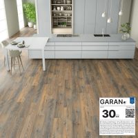 Vízálló laminált padló Floorganic XPT alátéttel