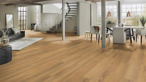 Sienna Montreux Oak vízálló laminált padló 7mm/Ac4/32 kopásállóság, fózolt, széles kivitel - K649