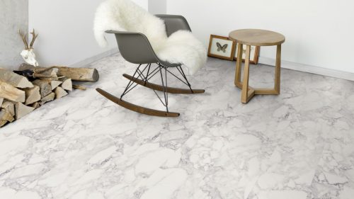 White márványmintás vízálló laminált padló 8.5mm vastagság/Ac5/33 kopásállóság - O960